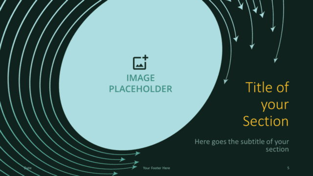 Arrow Rings Template for Google Slides – Section Slide #2 Free Arrow Rings Template for Google Slides – Section Slide (Variant 2)