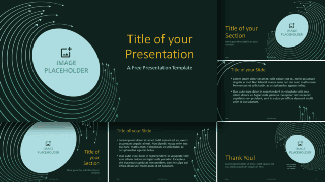 Arrow Rings Template for Google Slides and PowerPoint Free Arrow Rings Template for Google Slides and PowerPoint