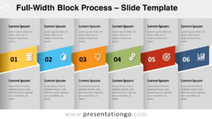 Free Full-Width Block Process for PowerPoint and Google Slides