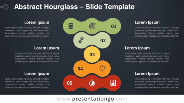 Abstract Hourglass Graphics for PowerPoint and Google Slides Free Abstract Hourglass Graphics for PowerPoint and Google Slides