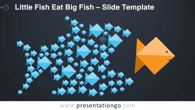 Free Little Fish Eat Big Fish Graphics for PowerPoint and Google Slides