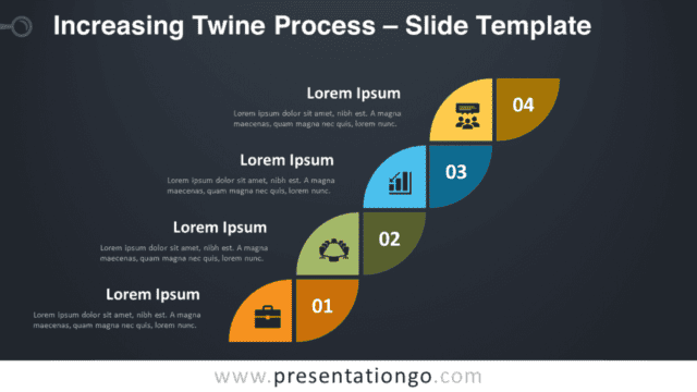 Free Increasing Twine Process Graphics for PowerPoint and Google Slides