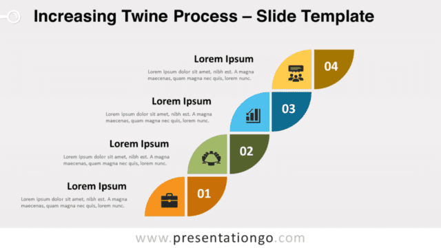 Free Increasing Twine Process for PowerPoint and Google Slides