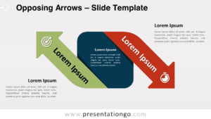 Free Opposing Arrows for PowerPoint and Google Slides
