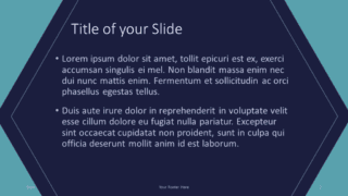 Free Beehive Tech Template for Google Slides – Title and Content Slide (Variant 1)