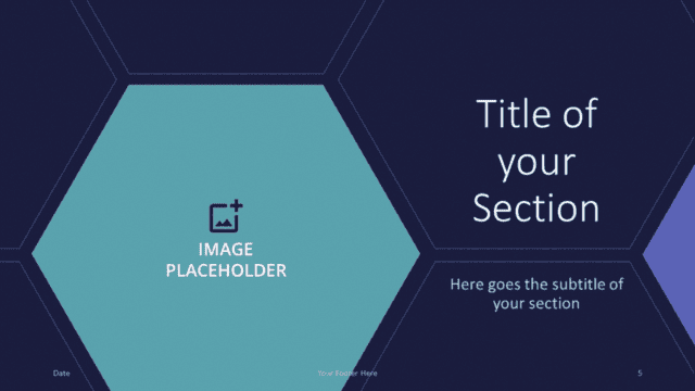 Beehive Tech Template for Google Slides – Section Slide #2 Free Beehive Tech Template for Google Slides – Section Slide (Variant 2)