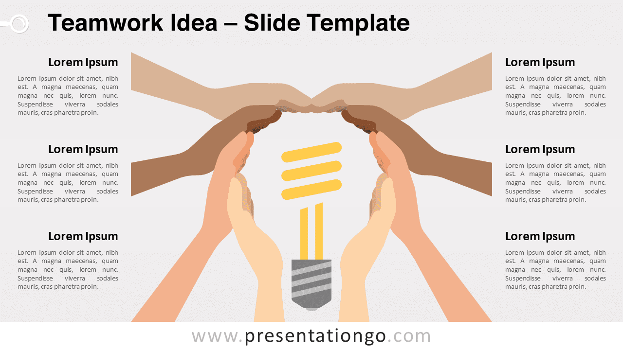 Free Teamwork Idea for PowerPoint and Google Slides
