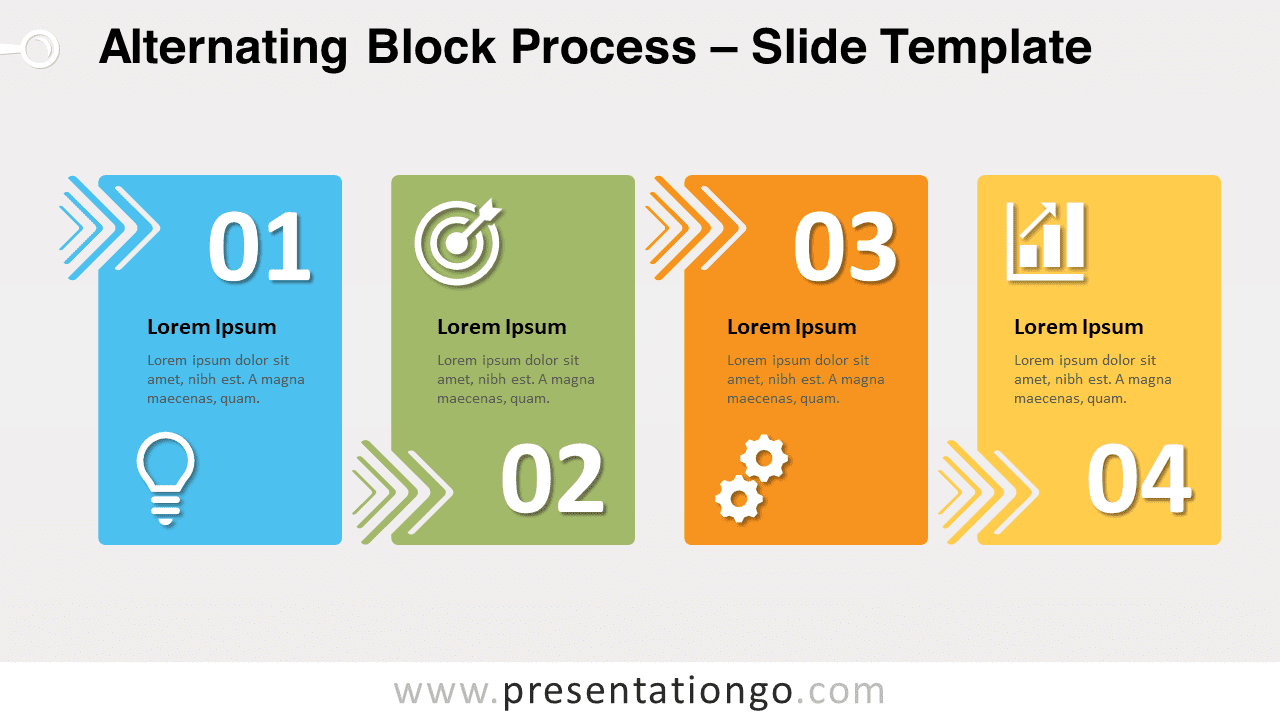 Free Alternating Block Process for PowerPoint and Google Slides