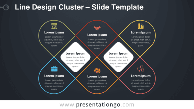 Line Design Cluster Graphics for PowerPoint and Google Slides Free Line Design Cluster Graphics for PowerPoint and Google Slides