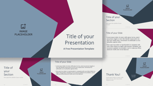 Free Irregular Polygons Template for Google Slides and PowerPoint