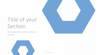 Geometry Template for Google Slides – Section Slide #1 Free Geometry Template for Google Slides – Section Slide (Variant 1)