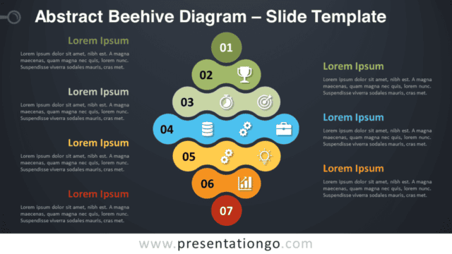 Abstract Beehive Diagram Graphics for PowerPoint and Google Slides Free Abstract Beehive Diagram Graphics for PowerPoint and Google Slides
