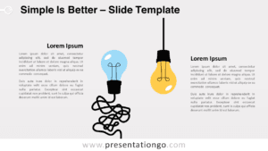 Free Simple Is Better for PowerPoint and Google Slides
