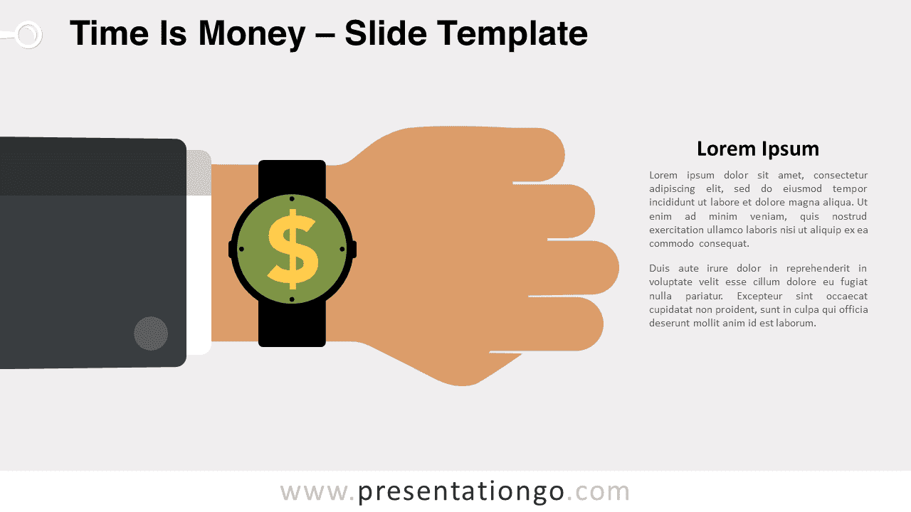Free Time Is Money for PowerPoint and Google Slides