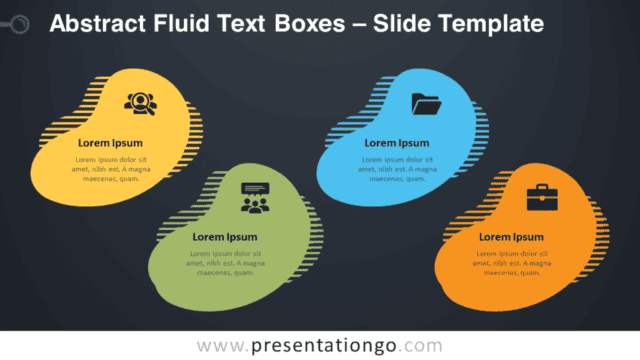 Abstract Fluid Text Boxes Graphics for PowerPoint and Google Slides Free Abstract Fluid Text Boxes Graphics for PowerPoint and Google Slides
