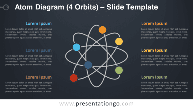 Atom Diagram (4 Orbits) Graphics for PowerPoint and Google Slides Free Atom Diagram (4 Orbits) Graphics for PowerPoint and Google Slides