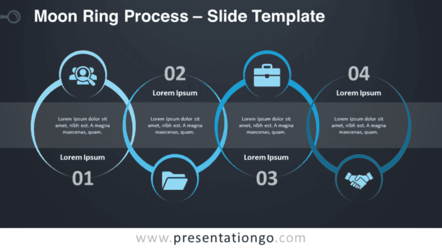 Moon Ring Process Graphics for PowerPoint and Google Slides Free Moon Ring Process Graphics for PowerPoint and Google Slides