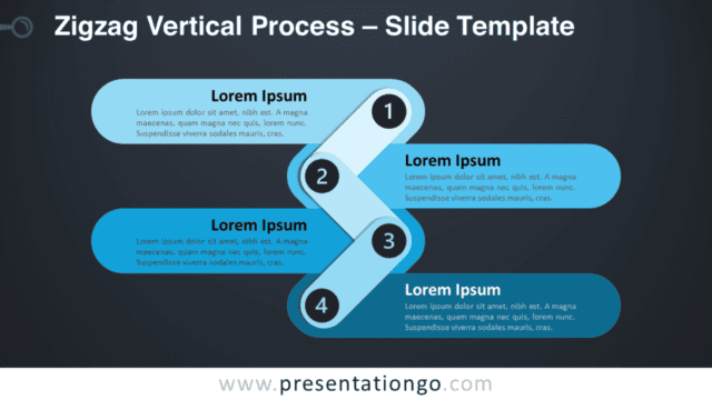 Zigzag Vertical Process Graphics for PowerPoint and Google Slides Free Zigzag Vertical Process Graphics for PowerPoint and Google Slides