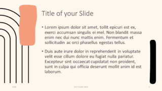 Mid-Century Abstract Template for Google Slides – Title and Content Slide #2 Free Mid-Century Abstract Template for Google Slides – Title and Content Slide (Variant 2)