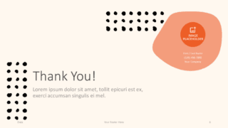 Mid-Century Abstract Template for Google Slides - Closing Free Mid-Century Abstract Template for Google Slides - Closing / Thank you