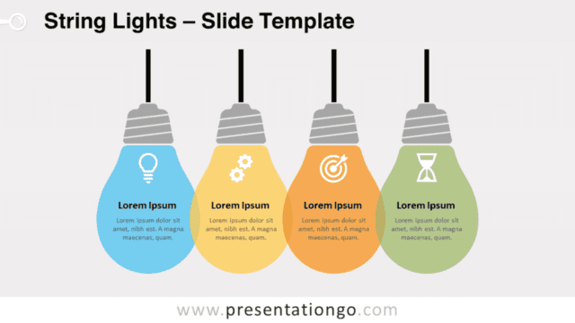String Lights for PowerPoint and Google Slides Free String Lights for PowerPoint and Google Slides