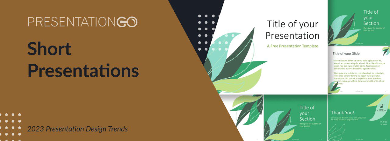 Short Presentations - 2023 Presentation Design Trends Short Presentations - 2023 Presentation Design Trends