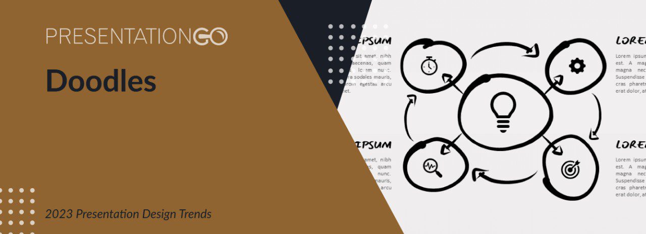 Doodles - 2023 Presentation Design Trends Doodles - 2023 Presentation Design Trends