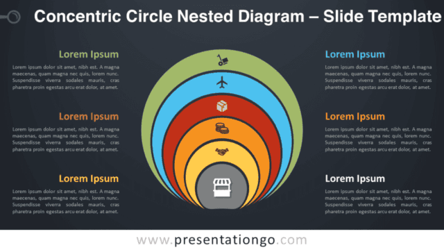 Concentric Circle Nested Diagram Graphics for PowerPoint and Google Slides Free Concentric Circle Nested Diagram Graphics for PowerPoint and Google Slides