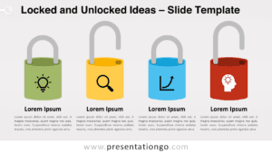 Free Locked and Unlocked Ideas for PowerPoint and Google Slides