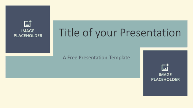 Rectangular Harmony Template for Google Slides - Cover Slide Free Rectangular Harmony Template for Google Slides - Cover Slide