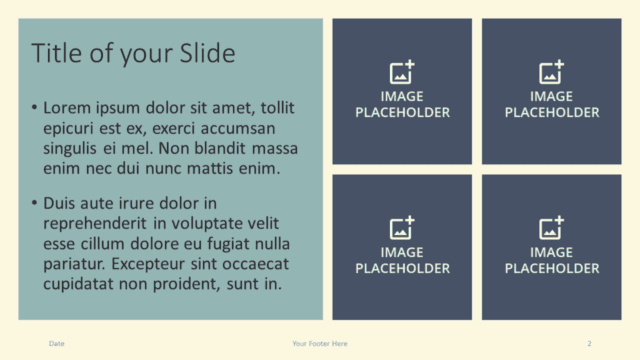 Rectangular Harmony Template for Google Slides – Title and Content Slide #1 Free Rectangular Harmony Template for Google Slides – Title and Content Slide (Variant 1)