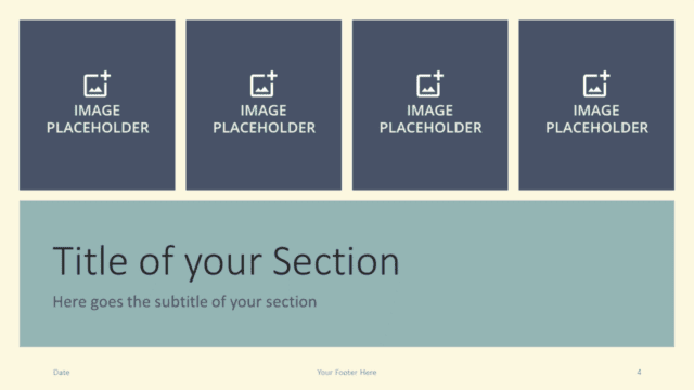 Rectangular Harmony Template for Google Slides – Section Slide #1 Free Rectangular Harmony Template for Google Slides – Section Slide (Variant 1)