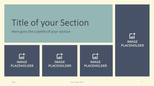 Rectangular Harmony Template for Google Slides – Section Slide #2 Free Rectangular Harmony Template for Google Slides – Section Slide (Variant 2)