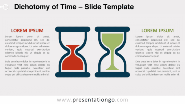 Dichotomy of Time for PowerPoint and Google Slides Free Dichotomy of Time for PowerPoint and Google Slides