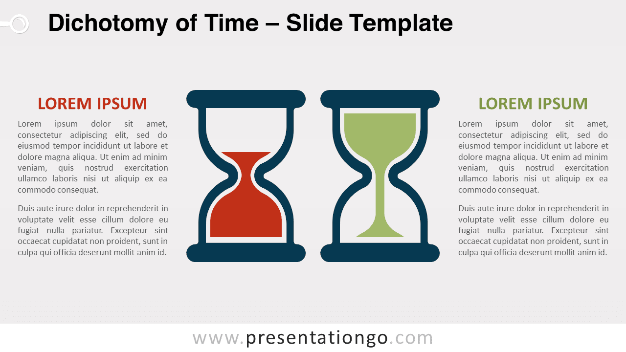 Free Dichotomy of Time for PowerPoint and Google Slides