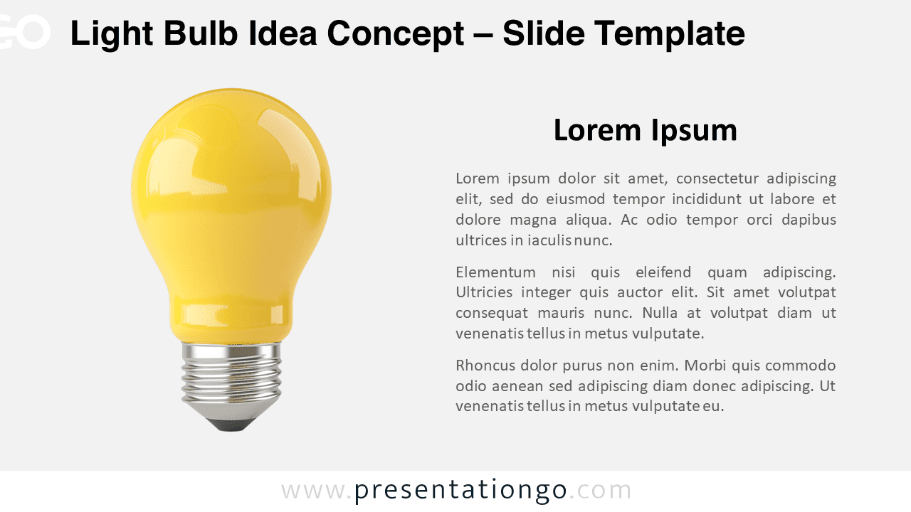 Slide preview of the Virtual Reality VR Concept for PowerPoint & Google Slides with a light background, featuring modern VR technology.