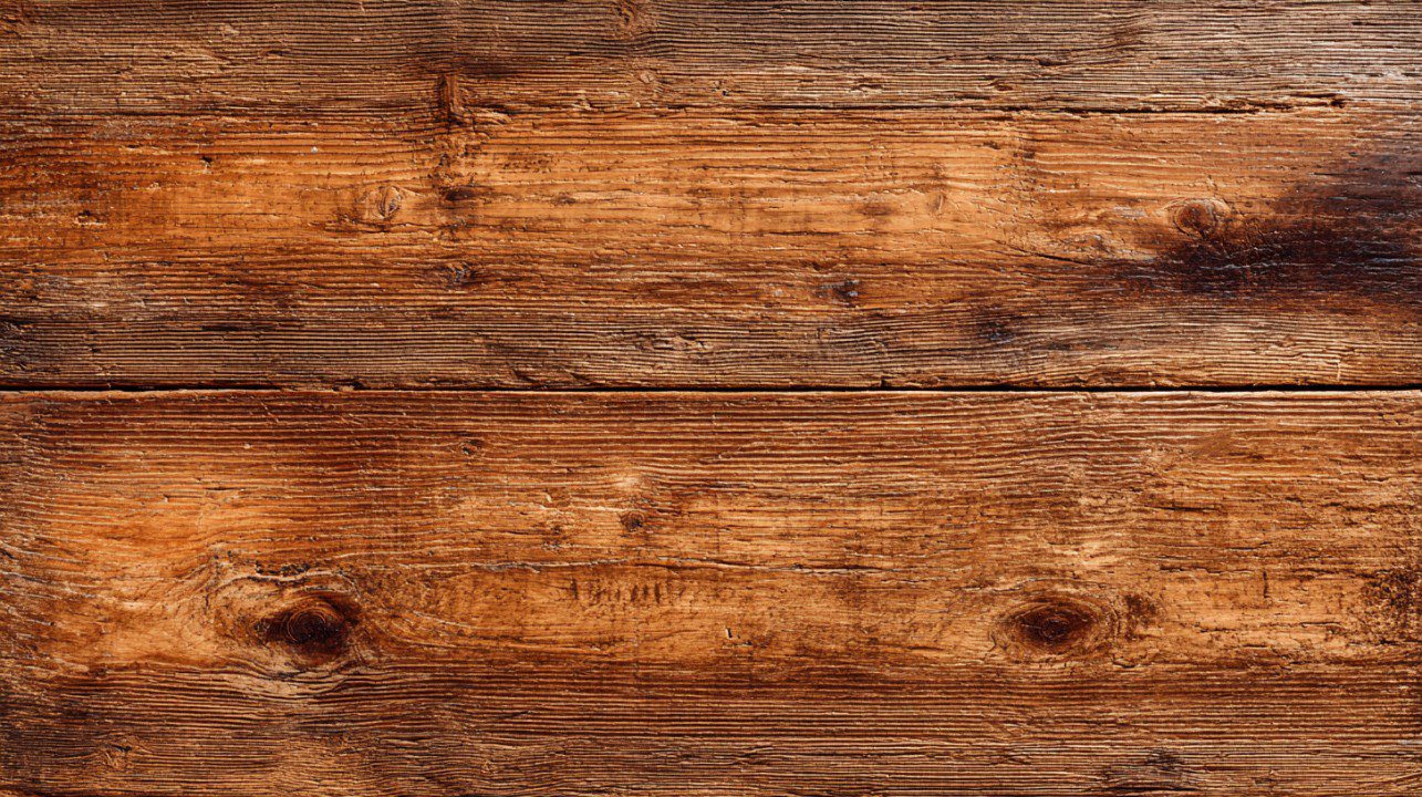 High-resolution top view of a vintage wooden surface with rich grain and rustic texture.