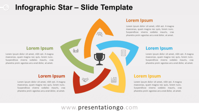 Infographic Star for PowerPoint and Google Slides Free Infographic Star for PowerPoint and Google Slides